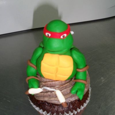 Ninja Turtle Cupcake