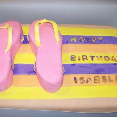 Flip Flop Cake