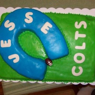 Colts Birthday Cake