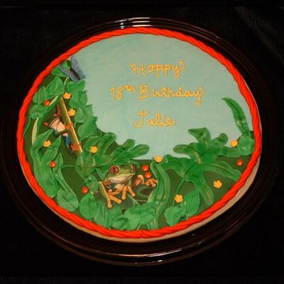 Cookie Cake - Frogs