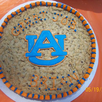 Auburn Graduation Cake