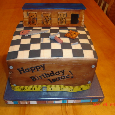Birthday Cake For A Cabinet Maker