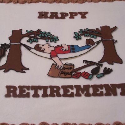Retirement Cake