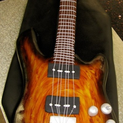 Fender Cake For Retirement Party