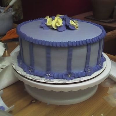 Pansies With Purple Stripes