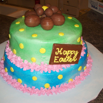 2 Tier Easter Cake