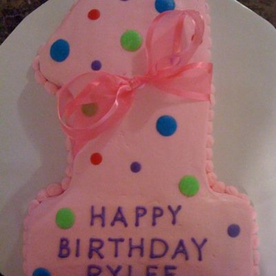#1 Polka Dot Cake