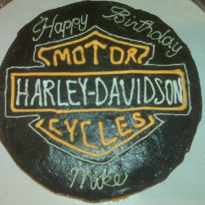 Harley Davidson Cake