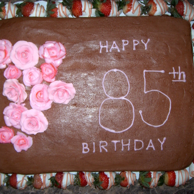 Chocolate And Pink Cake