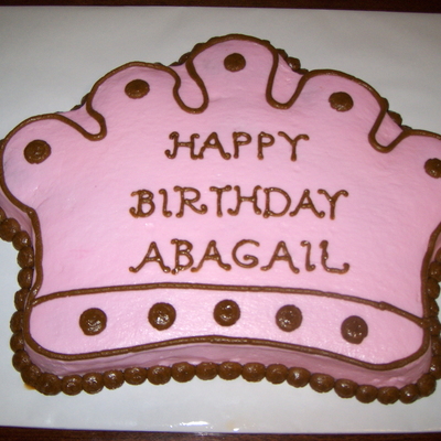 Princess Crown Cake