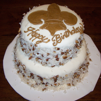 Fleur De Lis Cake