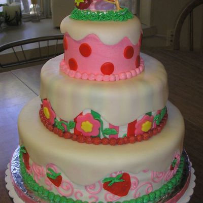 Strawberry Shortcake Cake