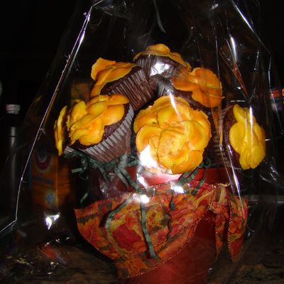 Flower Cupcake Bouquet