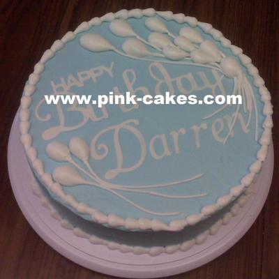 My First Cake Using The Cricut Cake