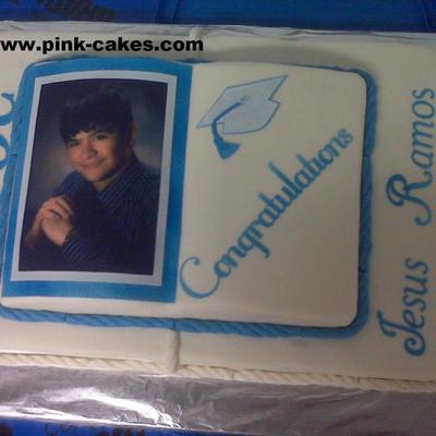 All Edible Graduation Cake