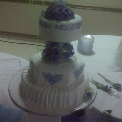 Purple And White Cakepic #1