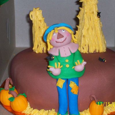 Scarecrow Cake
