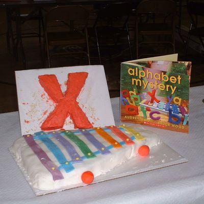 Alphabet Mystery Cake
