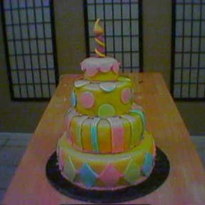 Baby's First Birthday Cake