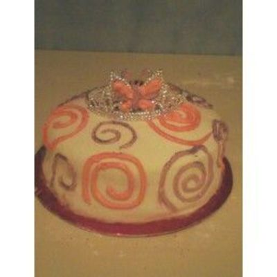 Pink And Purple Cake