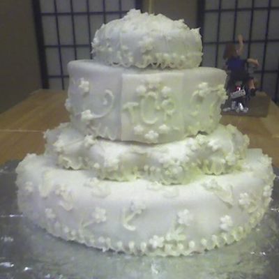 White Wedding Cake