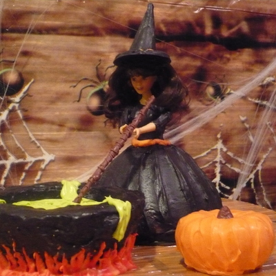 Witch And Cauldron