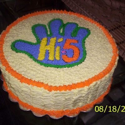 Hi-5 Birthday Cake