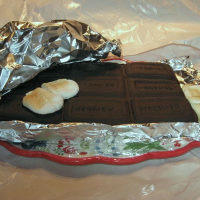 Hershey Bar With Marshallows