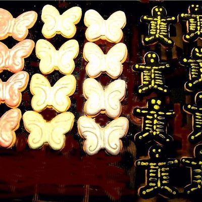 Skeleton's And Butterflies