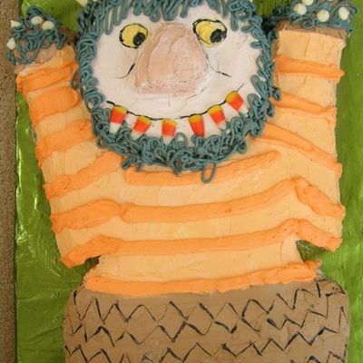 Wild Thing Birthday Cake