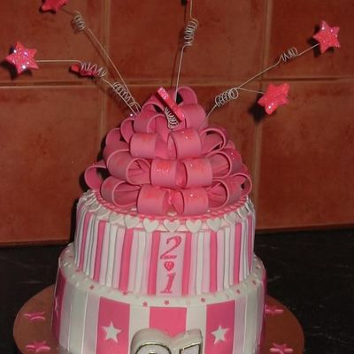 My Daughters 21St Cake