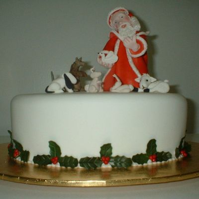 A Cake To Be Raffled.