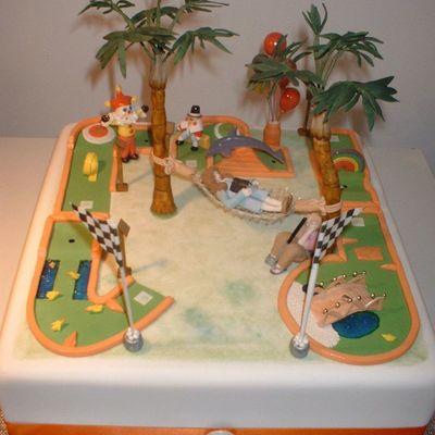 Mini Putt Putt Golf Course