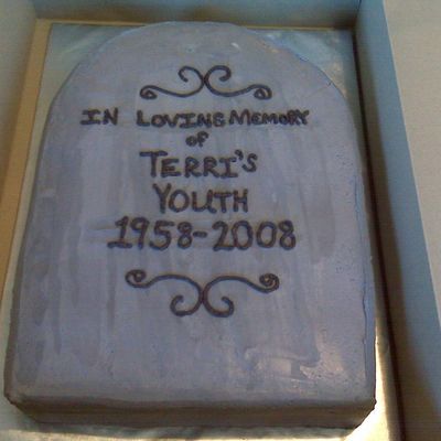 Terri's 50Th Birthday Cake