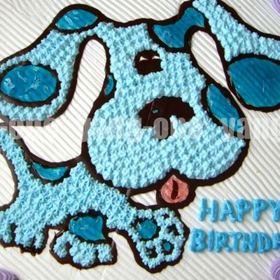 Blue's Clue Cake