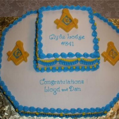 Cake For Masonic Lodge
