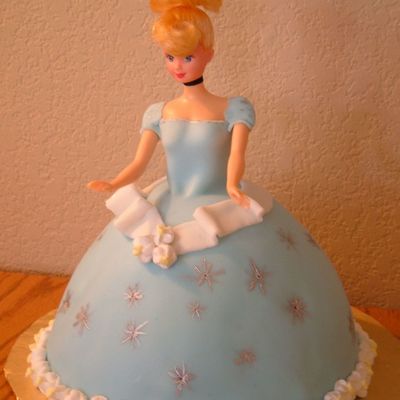 Cinderella Doll Cake