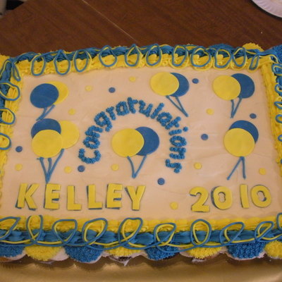 Graduation Cupcake Cake