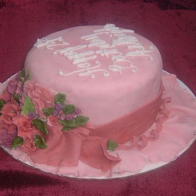 Ladies Hat Cake
