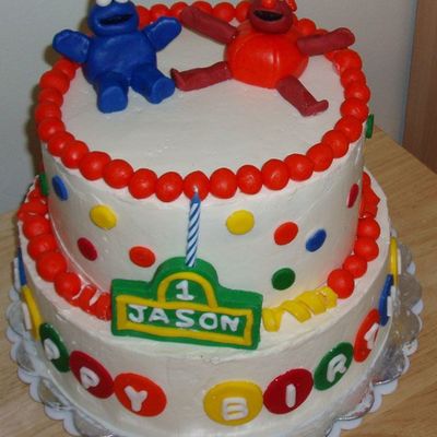 1St Birthday/halloween Cake