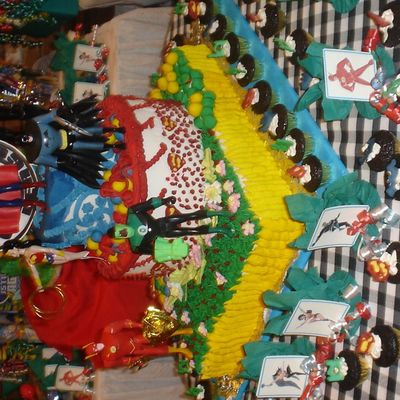 Rush Justice League Cake