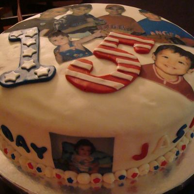 4Th Of July Birthday Cake