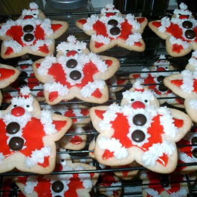 Santa Cookies