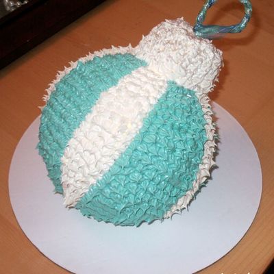 Christmas Ornament Cake