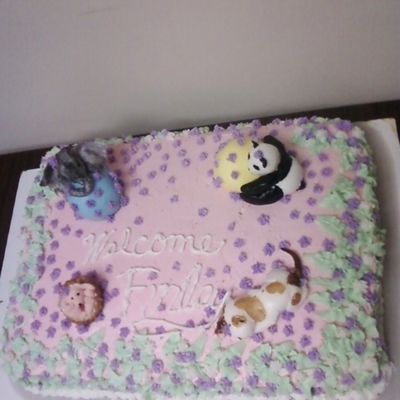 The Cute Animal Cake