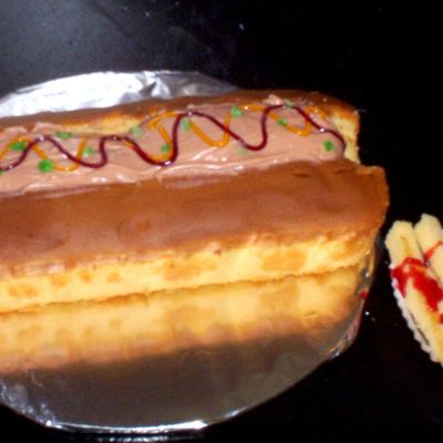 Hot Dog And Fries Cake