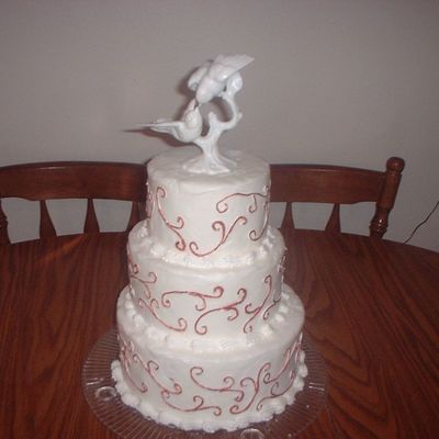 Another Practice Wedding Cake