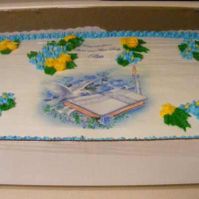 Pastors Anniversary Cake