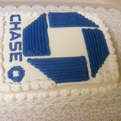 Chase Bank Cake