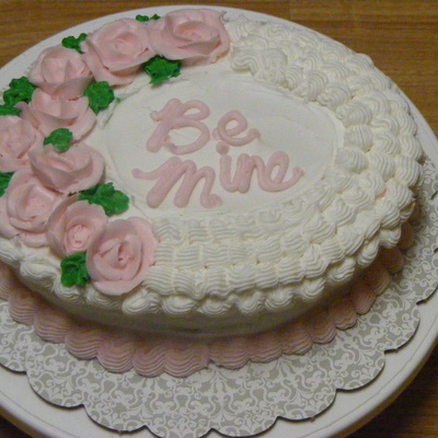 Valentines Be Mine Cake